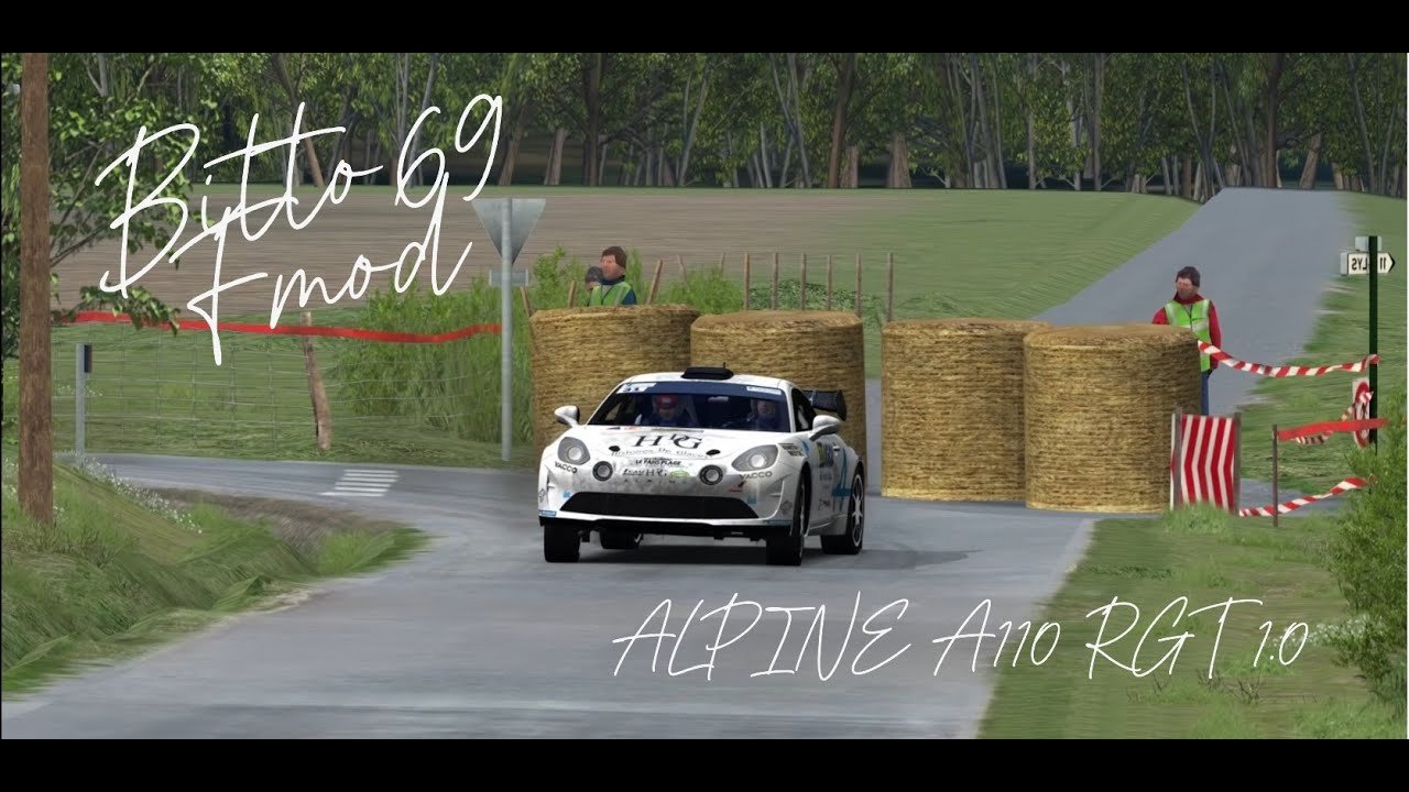 Rallysimfans Alpine A110 RGT Fmod 1.0  by Bitto69