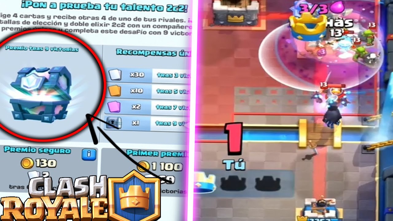 COFRE LEGENDARIO por GANAR DESAFIO!!! | Clash Royale | Rubinho vlc