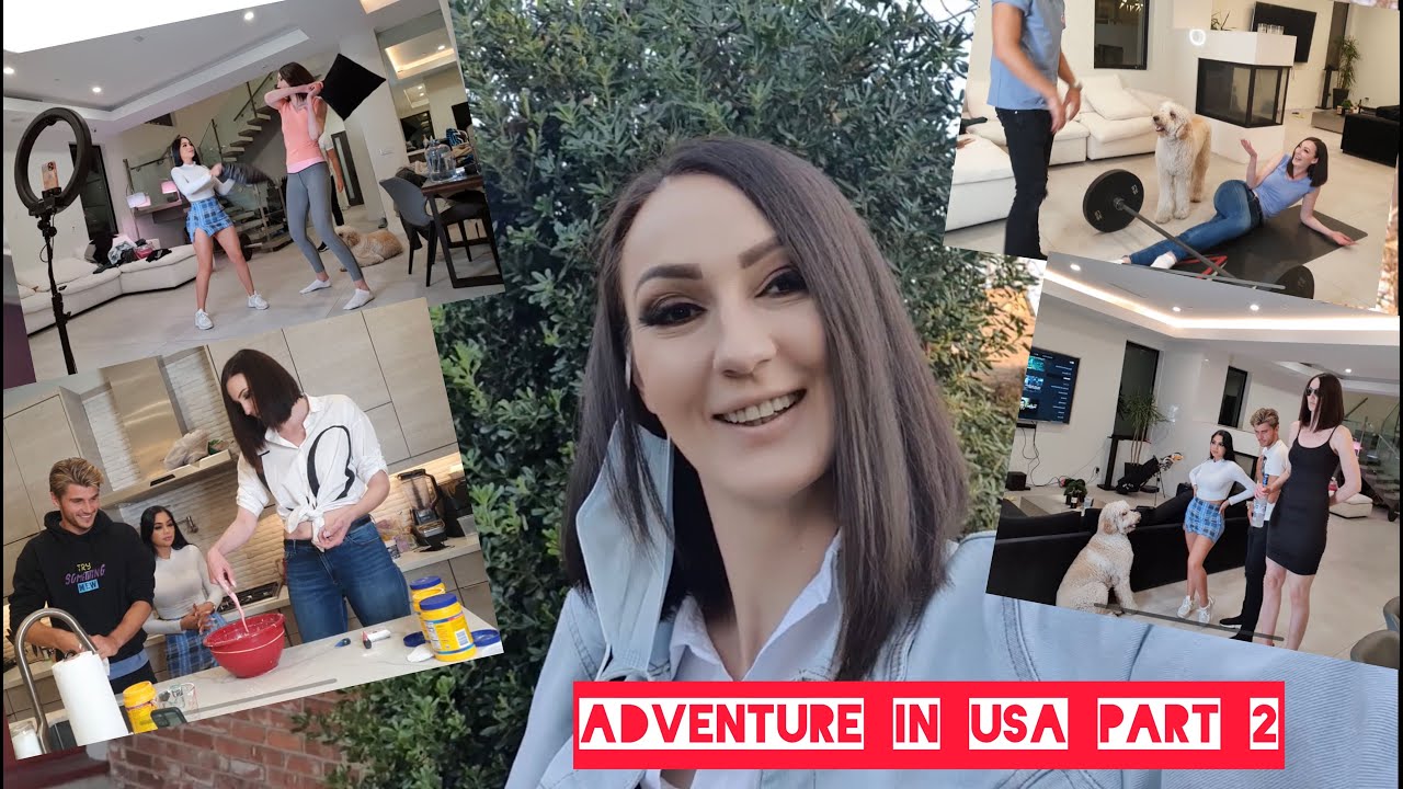 Adventure in USA of Ekaterina Lisina PART 2 (Twan`s house)