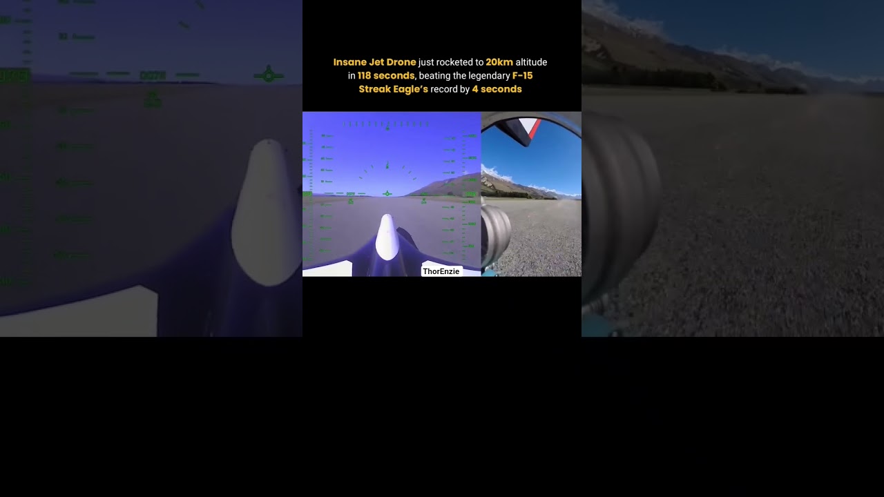 Rocket Plane Shatters 50-Year Record — Reaches 66,000 Feet in Just 118 Seconds