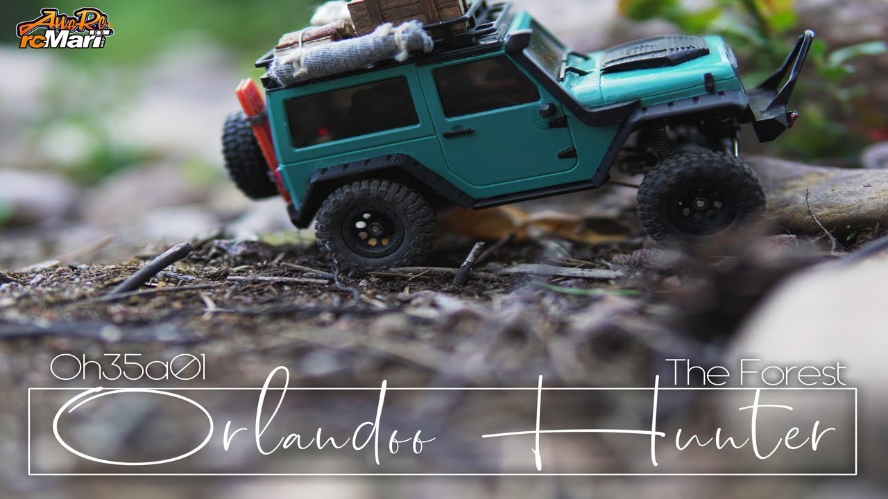 Orlandoo Hunter #13 [The Swedish Forest - Jeep wrangler rubicon OH35A01]