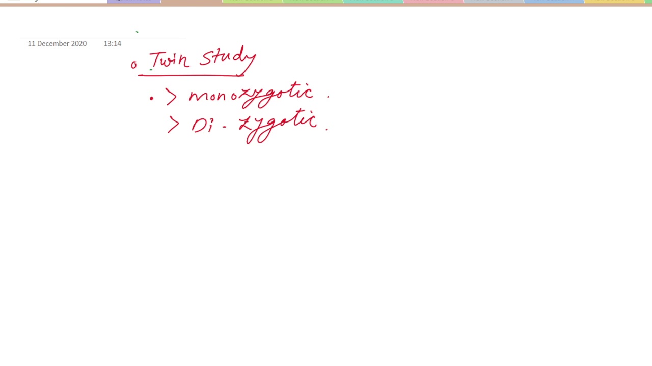 twin study, Monozygotic and dizygotic twins