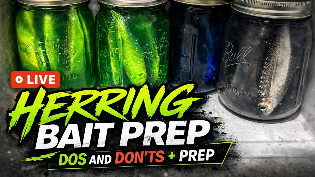 Herring Bait Prep. Dos and Don'ts. How to Prep.