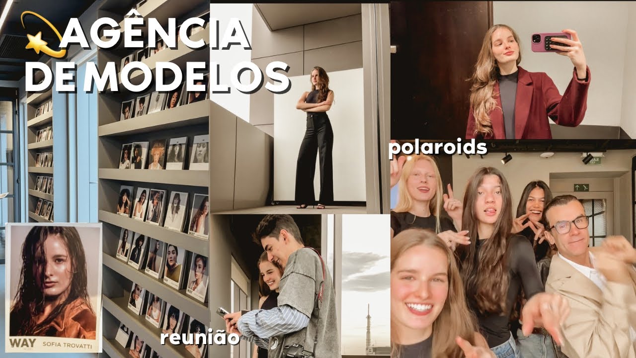 vida de modelo: visitando minha agência!! | reunião + polaroid 🪷💫