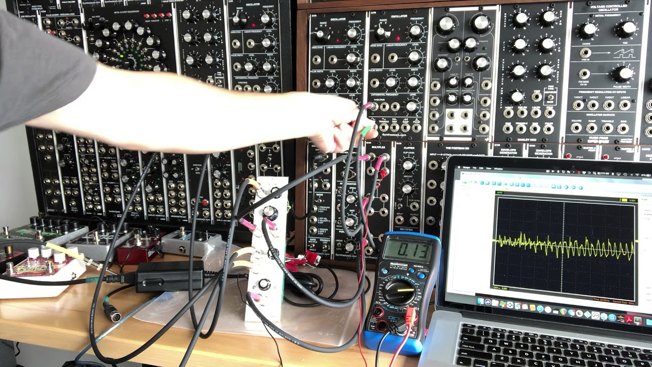 MU Prototype of Random Source Serge Divide by NCOM Synthesizer Module
