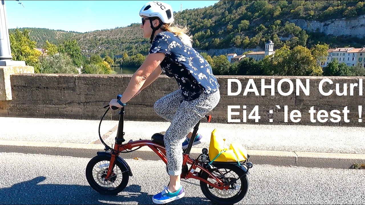Je roule à vélo pliant ?! DAHON Curl Ei4 : le test !