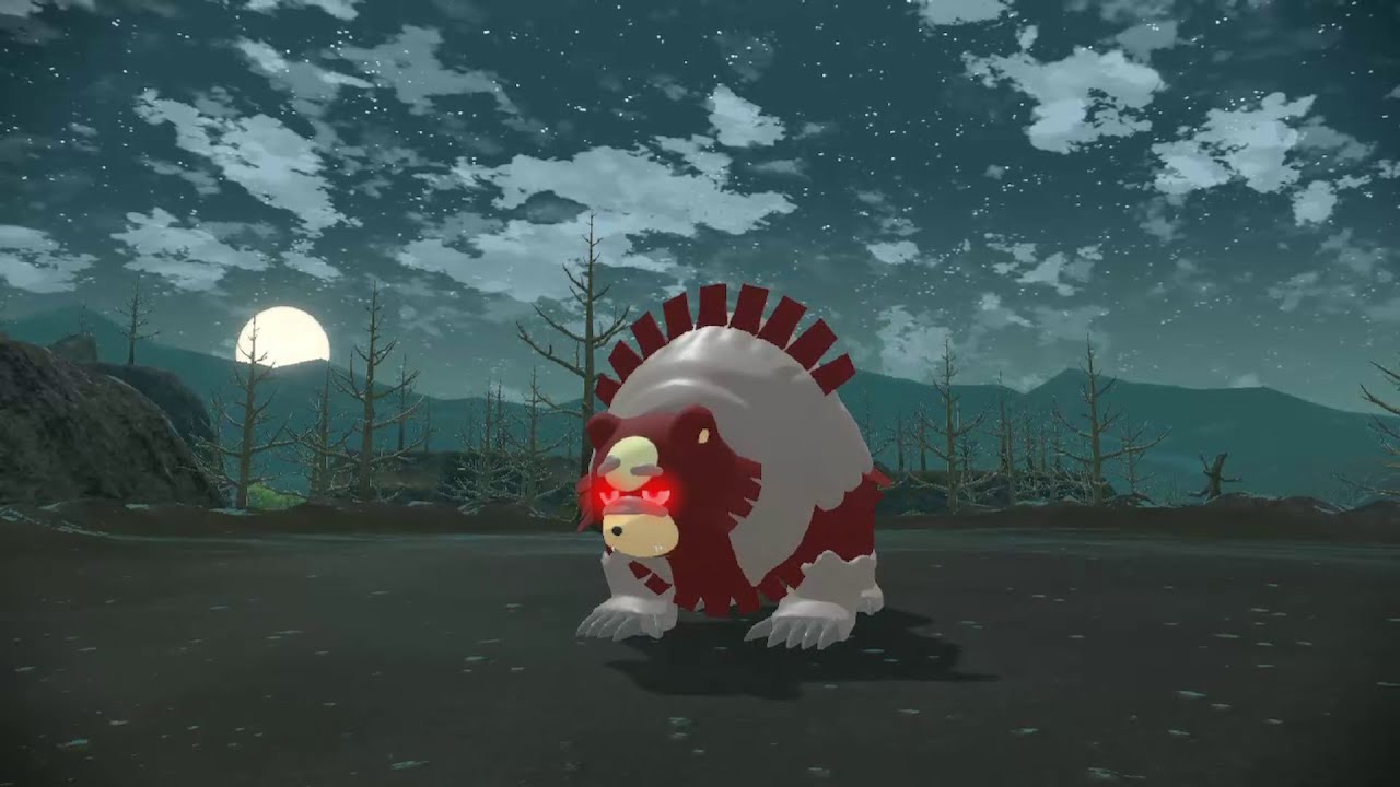 Shiny Alpha Ursaring & Ursaluna | Pokemon Legends Arceus