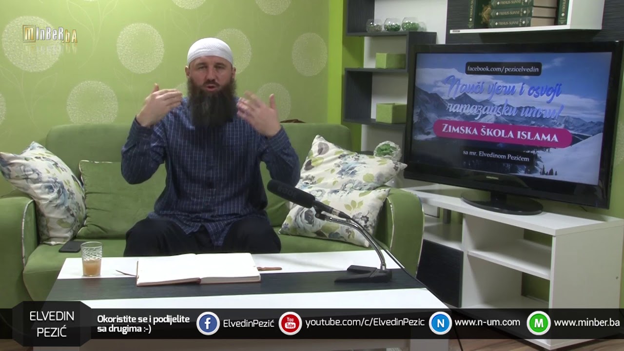 Zimska škola islama 14.dio (šta kvari namaz)_mr. Elvedin Pezić