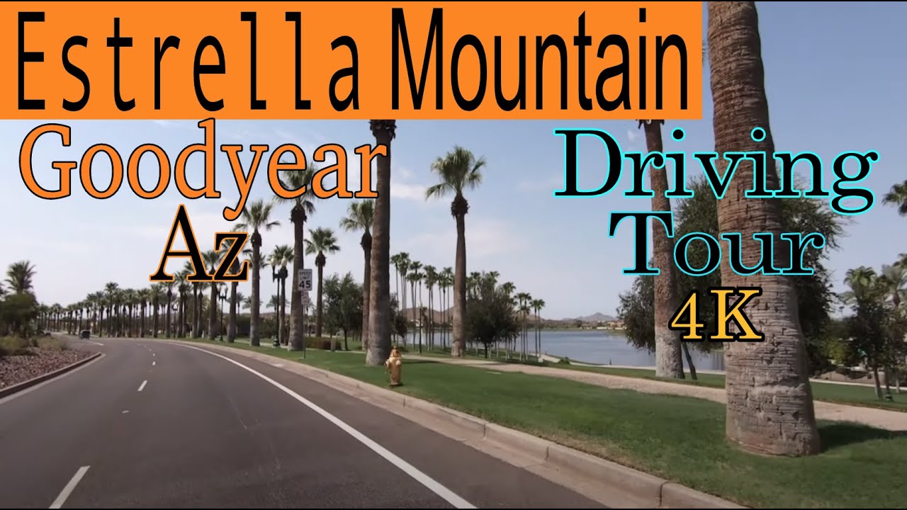Estrella Mountain, Lucero neighborhood driving tour Goodyear Arizona