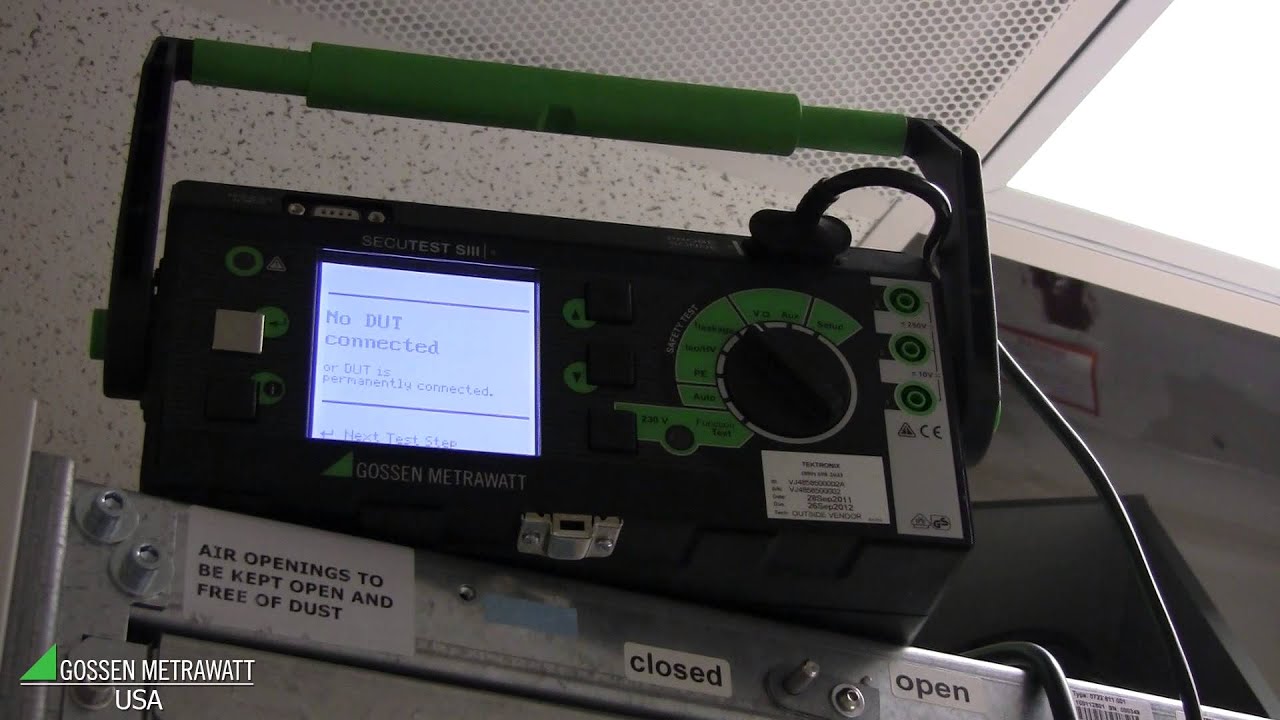 SecuTest III+ Insulation Testing