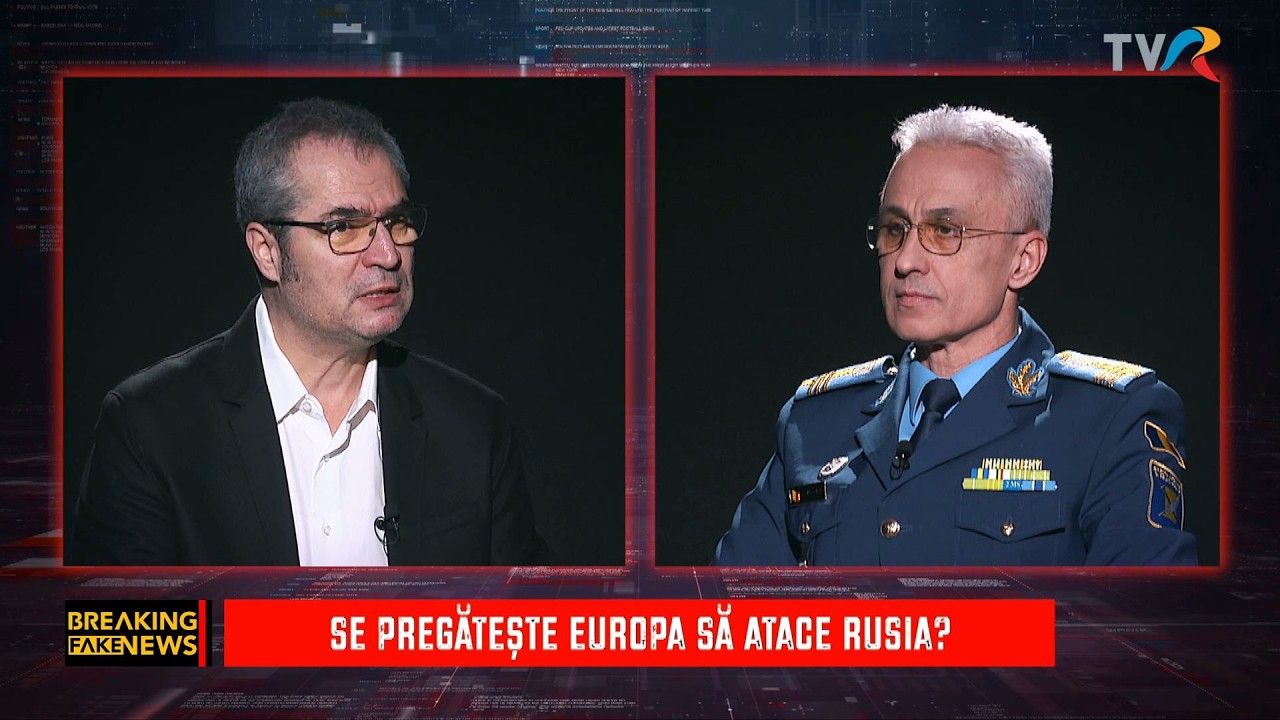 Breaking fake news: Se pregătește Europa de război? (@TVR1)