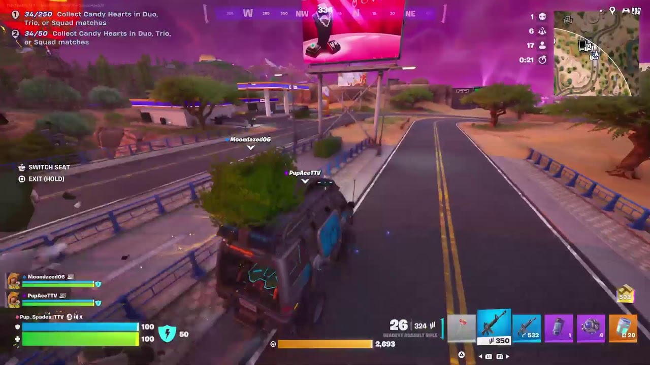 stream with trio