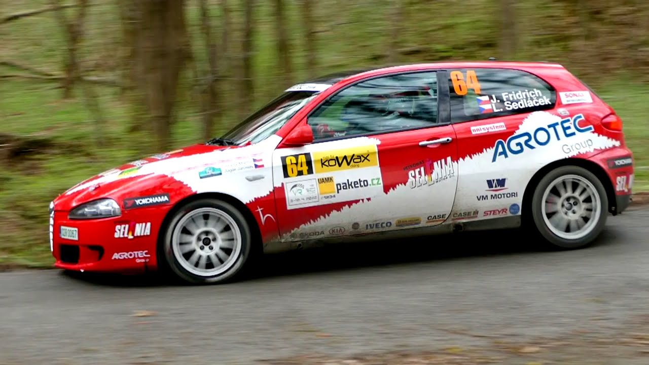 Jakub Fridrich - Lukáš Sedláček ALFA ROMEO 147 - KOWAX Valašská rally ValMez 2022