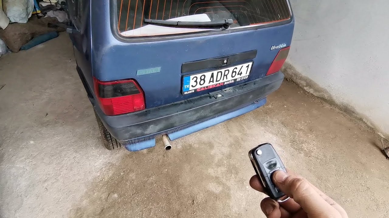 Kumandadan Bagaj Açma Fiat Uno ve Tüm Araçlar İçin Otomatik Bagaj Açma✅👍🏻
