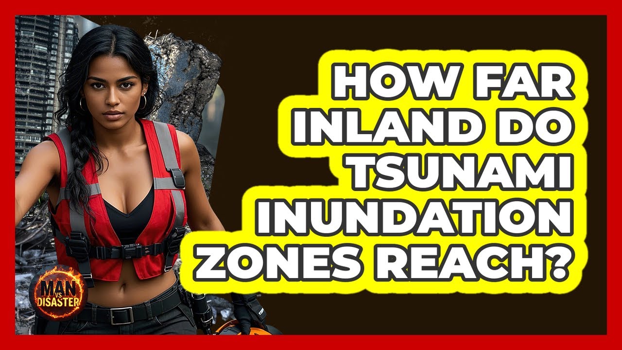 How Far Inland Do Tsunami Inundation Zones Reach? - Man vs. Disaster
