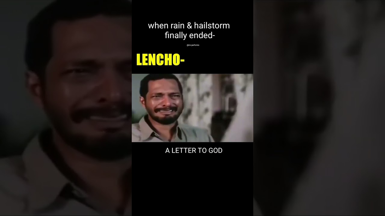 A LETTER TO GOD #LENCHO #cbseboard #cbseclass10