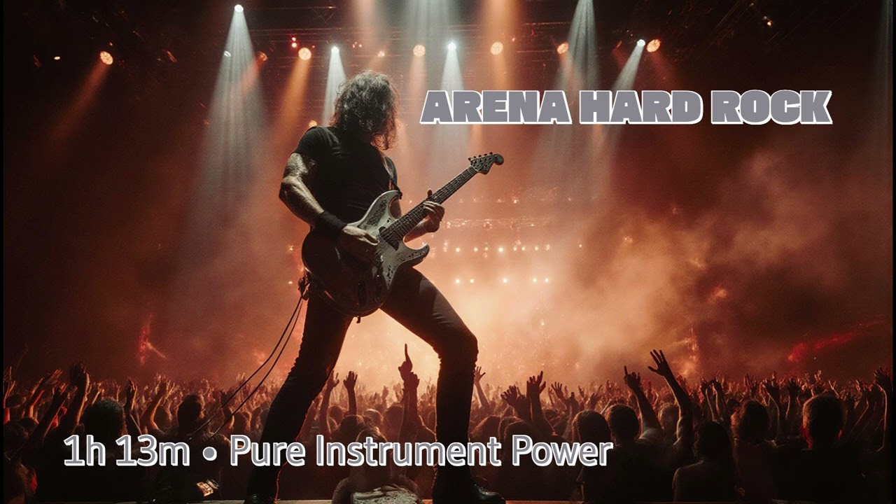 ARENA HARD ROCK MIX (1h 13m) — Pure Instrument Power | Long-Form Anthems