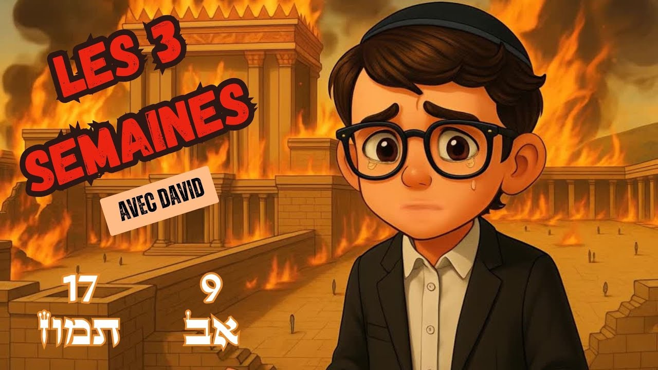 Les 3 semaines : une période pas comme les autres – avec David #9beav #torah #TichaBeav