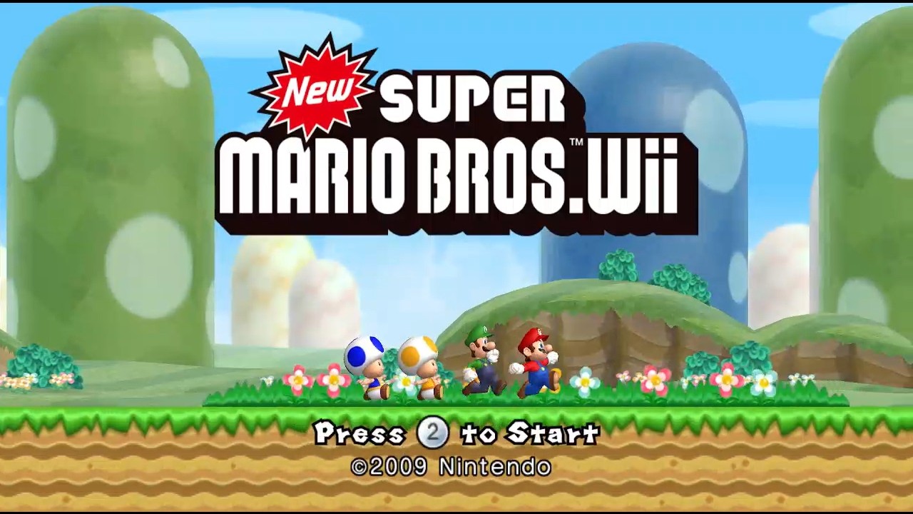 New Super Mario Bros Wii Gameplay - World 1| Pengo