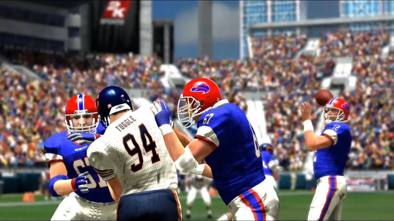 All Pro Football 2k8 - Organic and Dynamic Pocket Development
