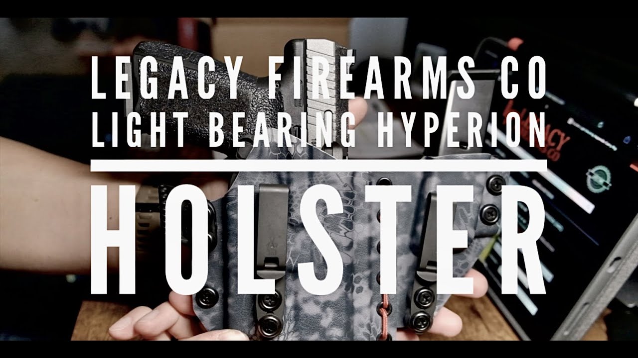 LEGACY FIREARMS CO. Light Bearing HYPERION Appendix Holster: Unboxing, First Impressions, & Overview