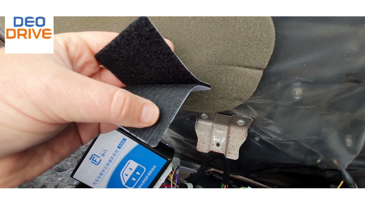 Automatic window opener installation guide Outlander PHEV