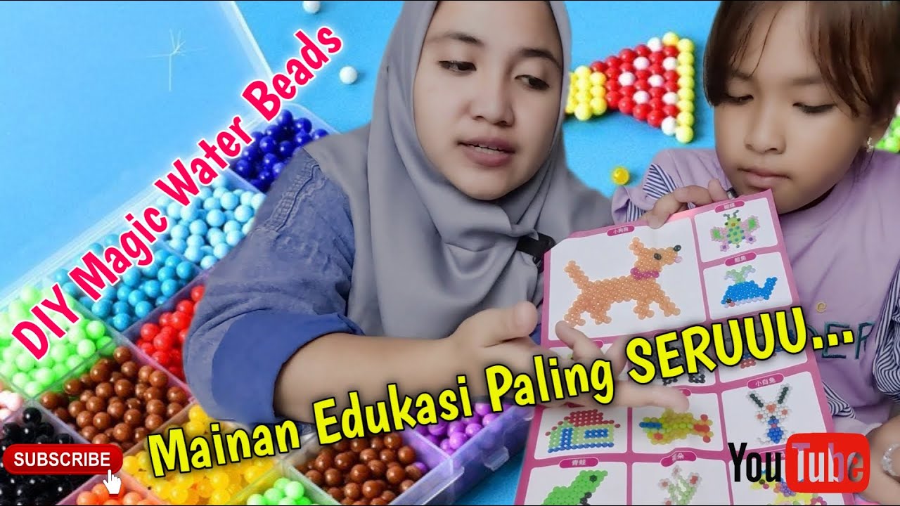 DIY Magic Water Beads | Mainan Edukasi Ramah Anak-anak