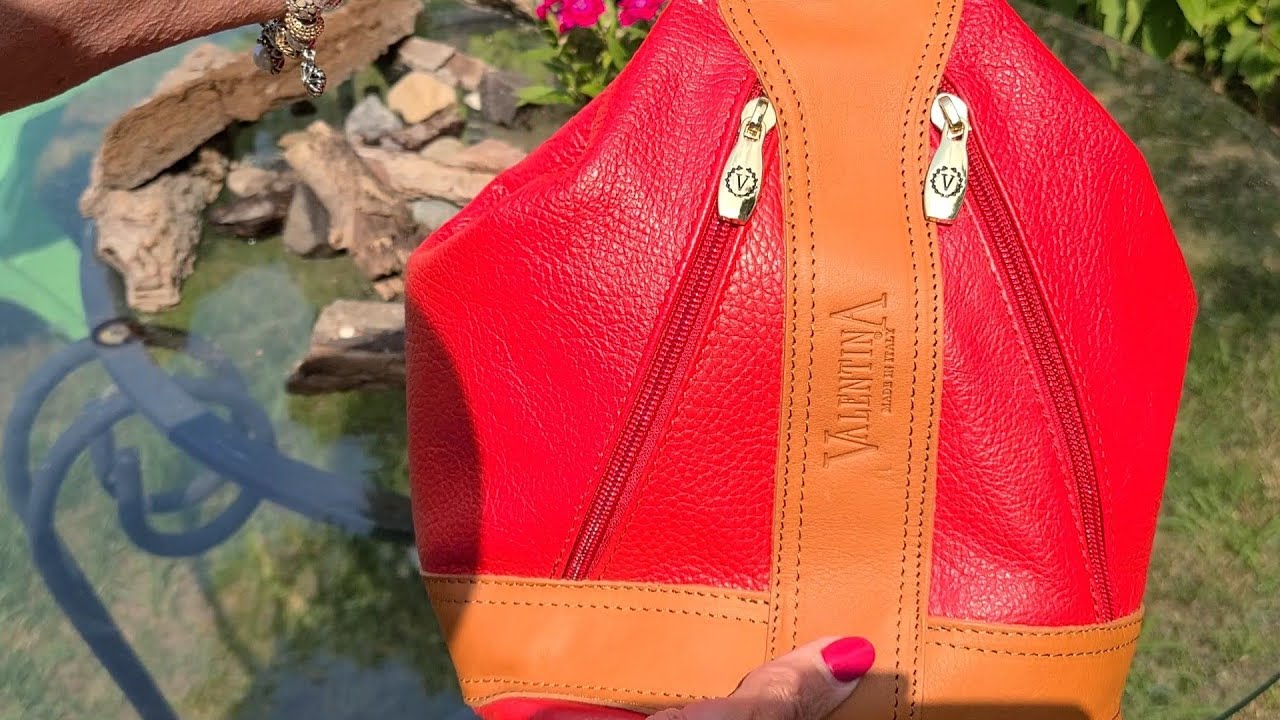 Valentina Italian Leather! a Thrifted Find! Check it Out with Me!