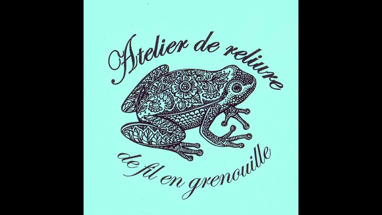 De fil en grenouille reliure dorure