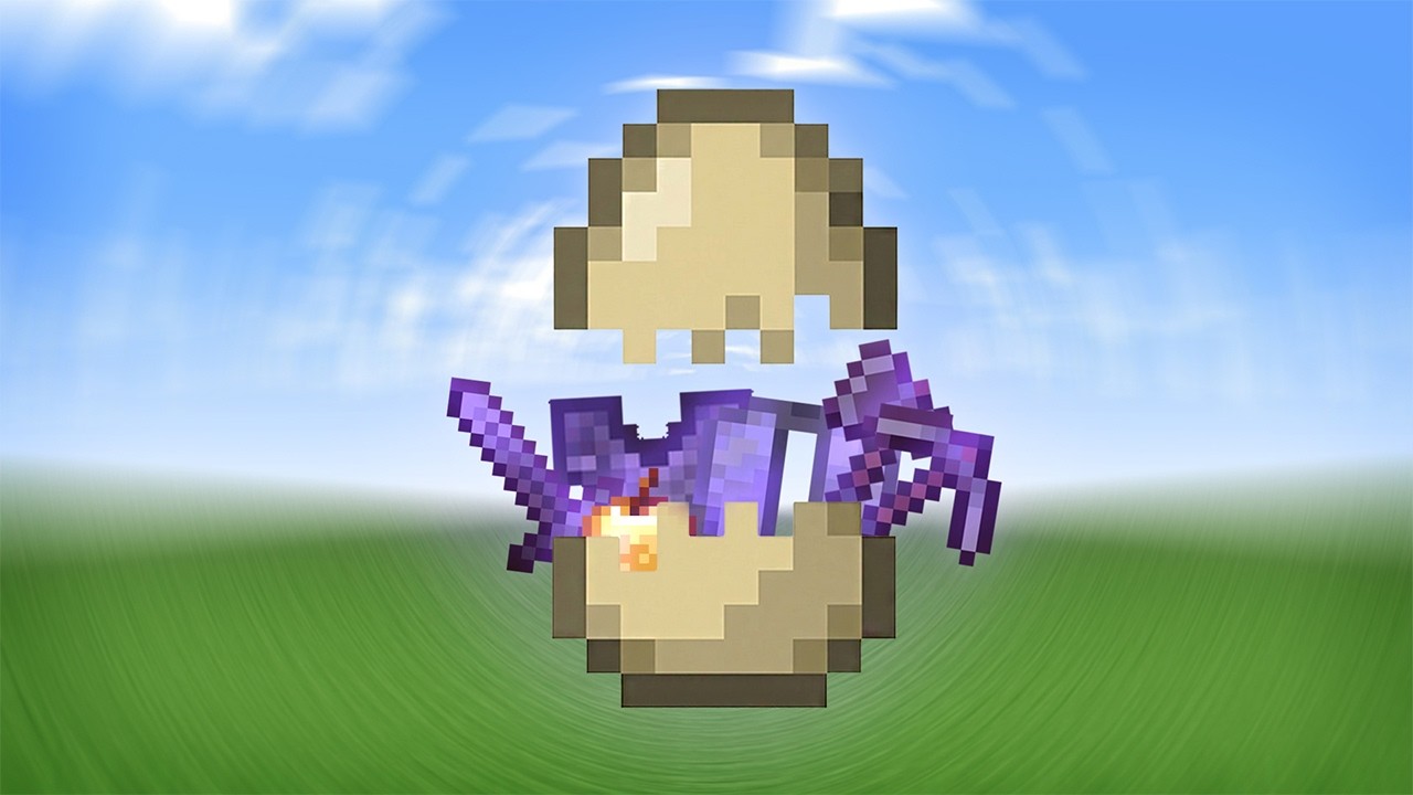 MINECRAFT AMA YUMURTALARDAN OP EŞYALAR ÇIKIYOR!