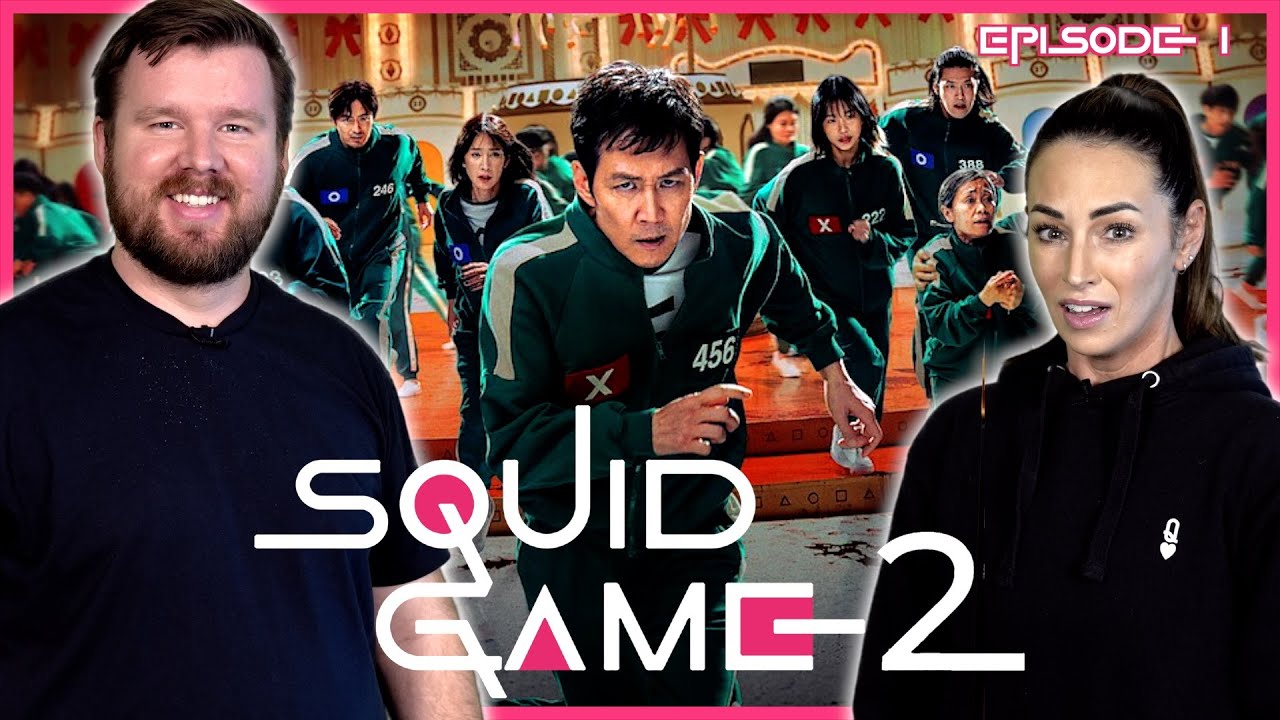 Couple watches SQUID GAME 2 for the FIRST time || Episode 1 REACTION
