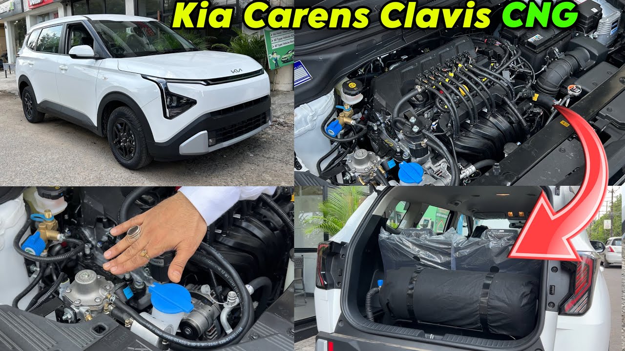 2025 Kia Carens Clavis CNG installation | CNG Kit install in Carens | Kia Carens CNG Aftermarket