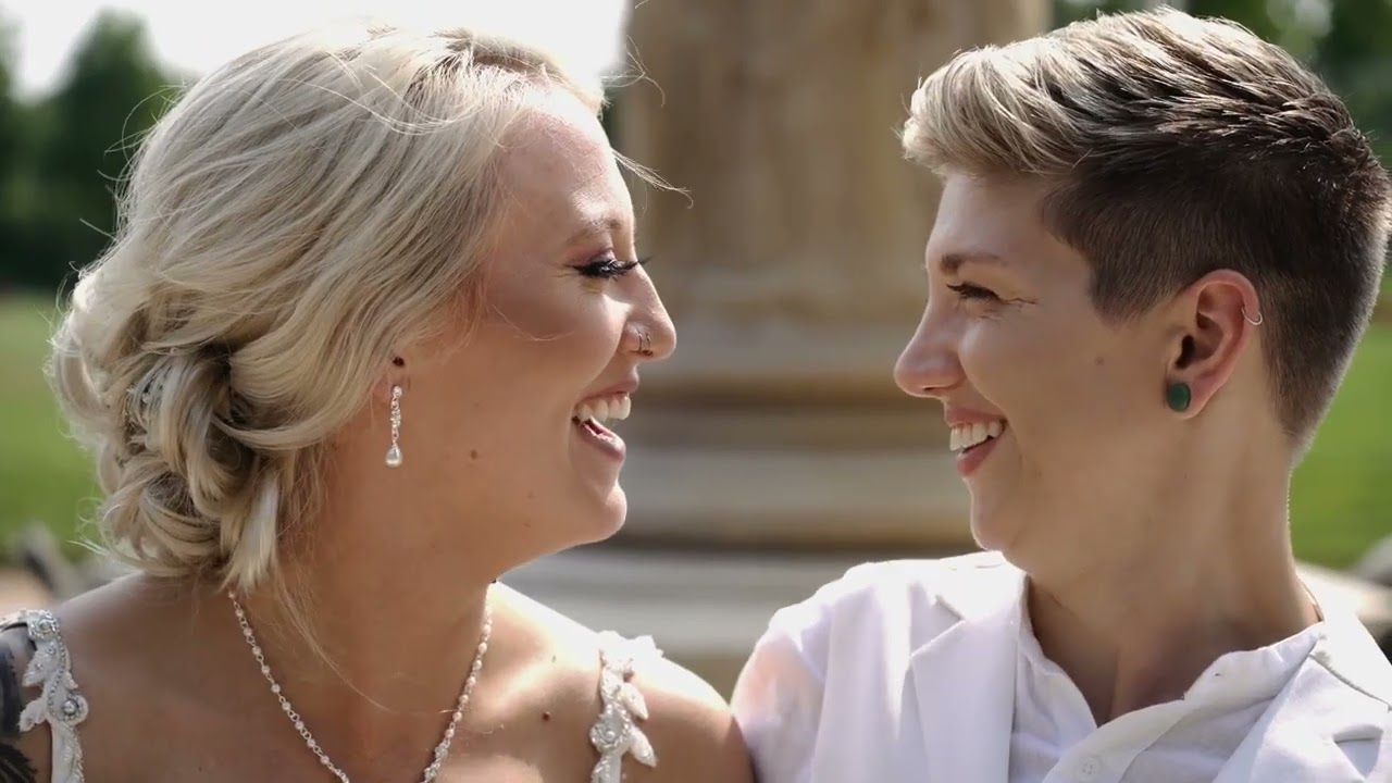 Lesbian Wedding  | Two beautiful brides: Becca and Arianna |  Minneapolis, Minnesota