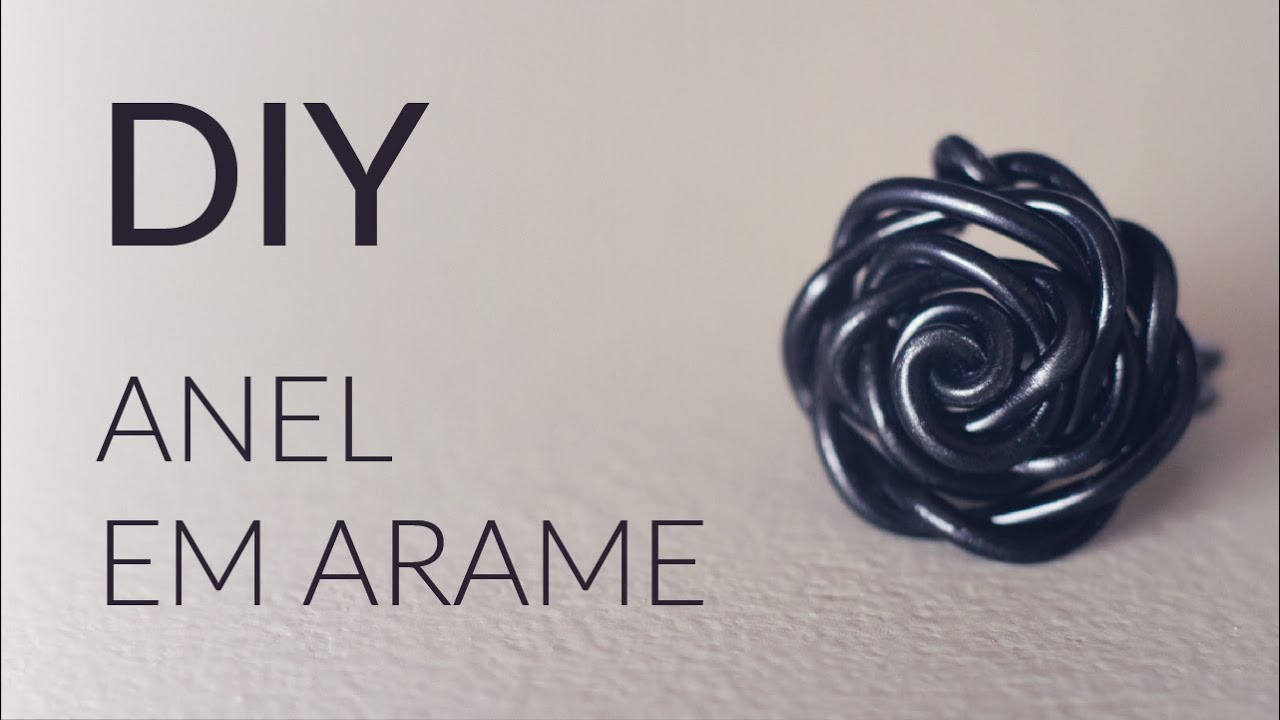 DIY - Anel fácil em arame