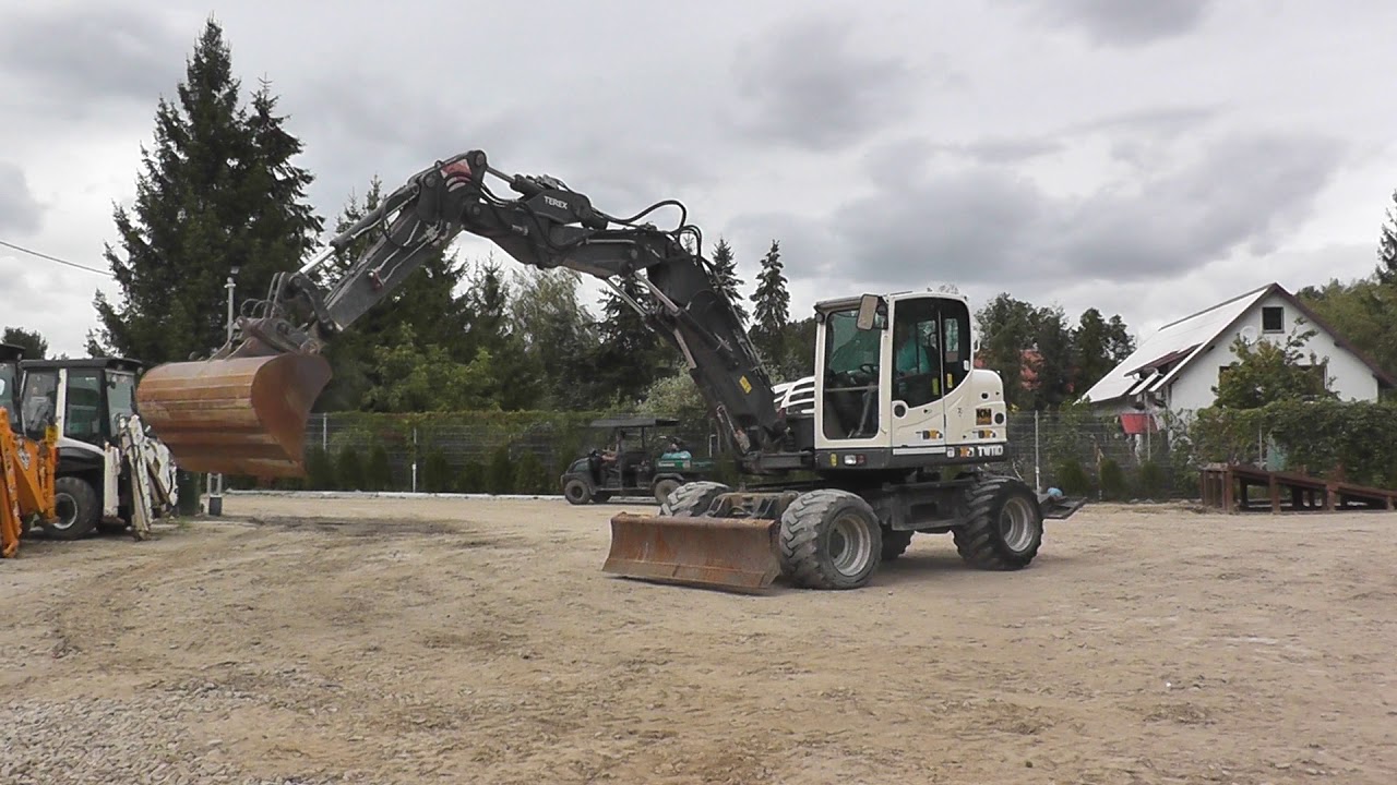 TEREX TW110 2012R KOPARKA KOŁOWA KM MASZYNY BUDOWLANE WWW.KMRENT.PL 56-300 MILICZ