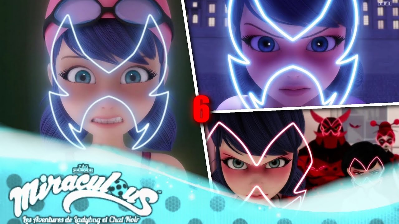 TOUTE LES FOIS QUAND MARINETTE  A FAILLI SE FAIRE AKUMATIZER - 6 fois