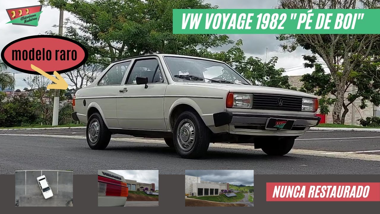 VW  VOYAGE 1982 - NUNCA RESTAURADO - Carros que marcaram época | Série Alemães