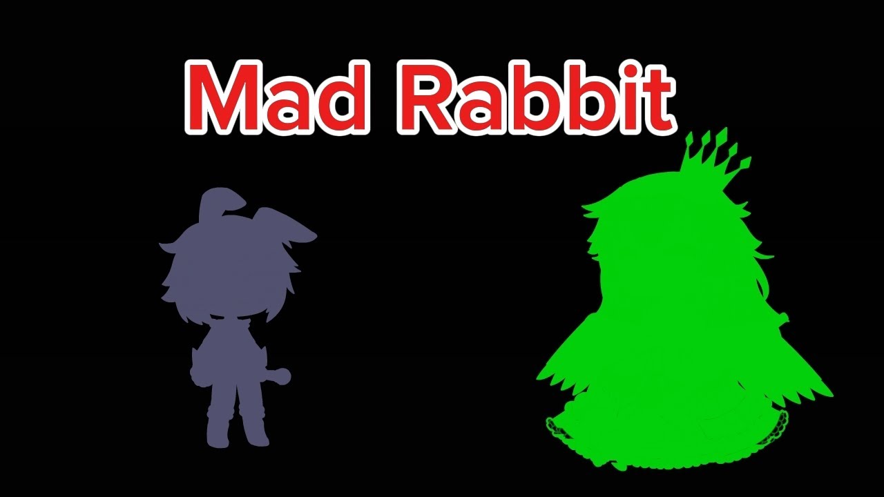 Happy rabbit & Rude - Mad rabbit (Butterfly and stressed Mix) (Concept)