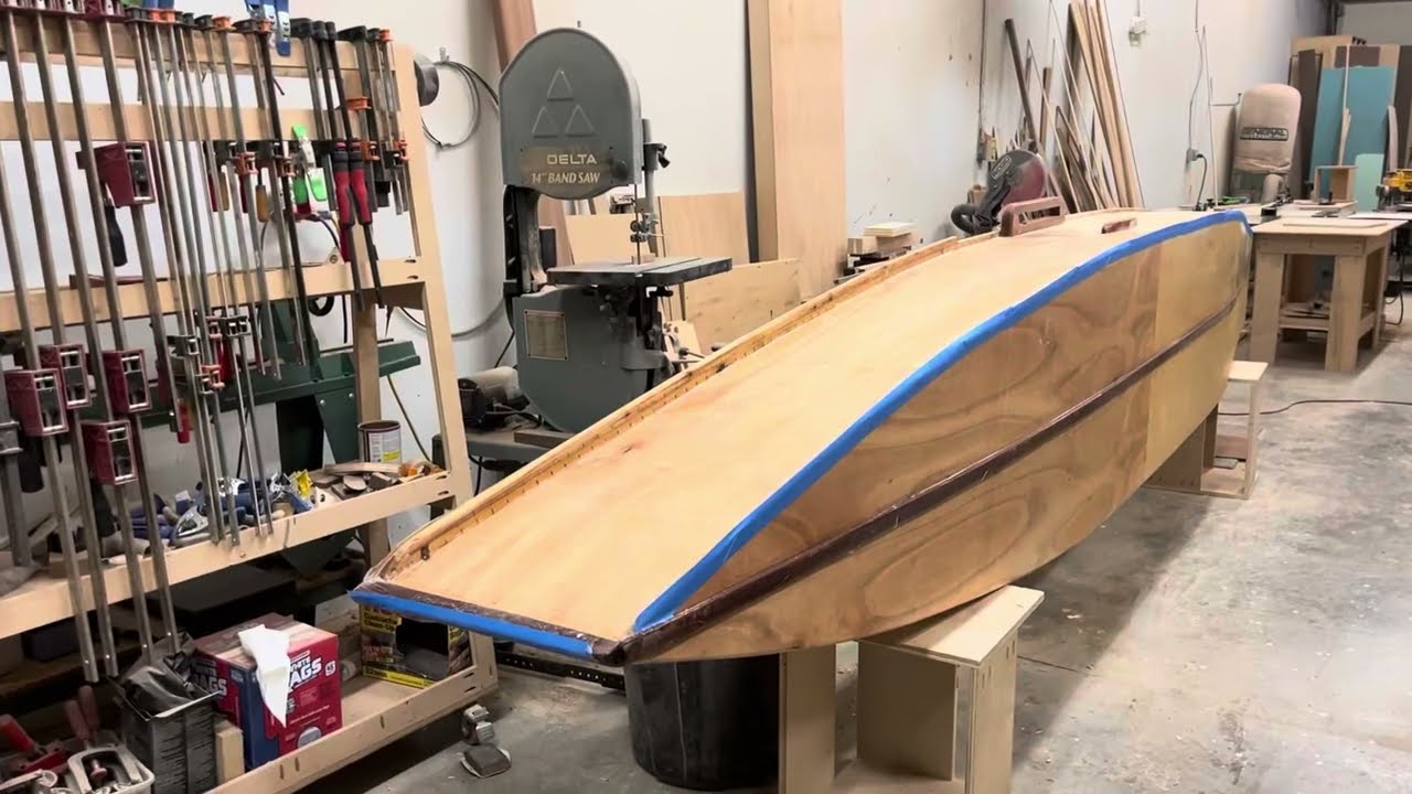 Spark Sailing Canoe Build 9