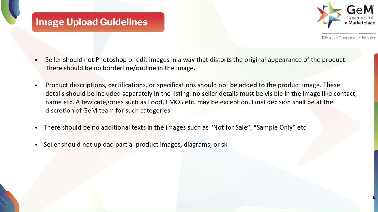 How to Upload Product Images on GeM Portal | Step-by-Step Guide for Sellers