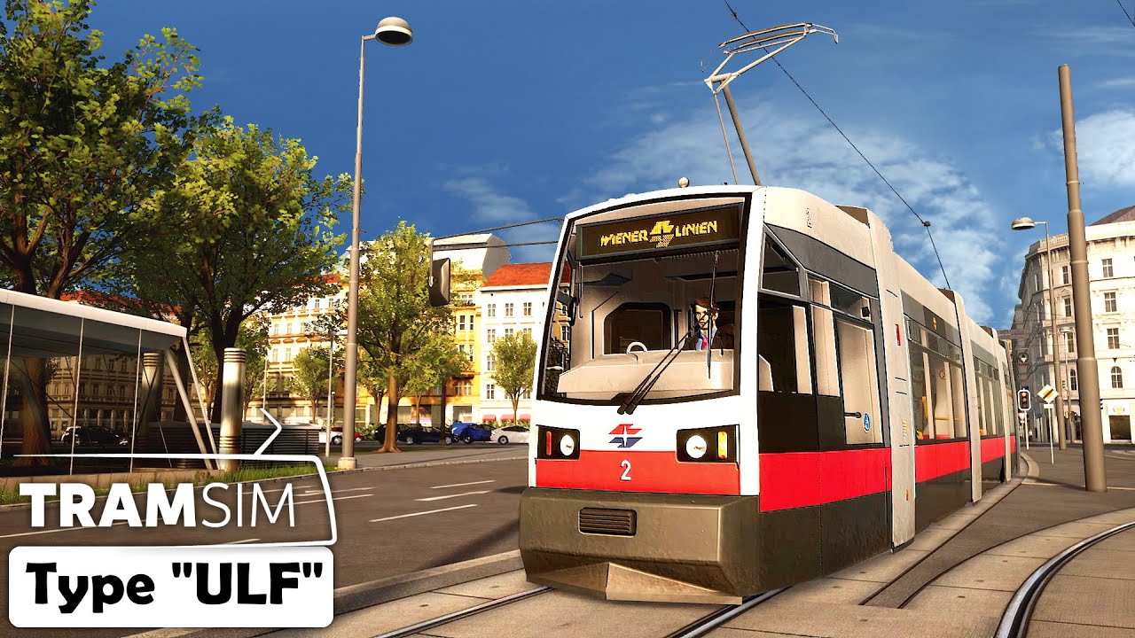 Tram Sim ULF 🚋 Release-Fahrt im ULF Type A |  Let's Play TramSim Wien #13