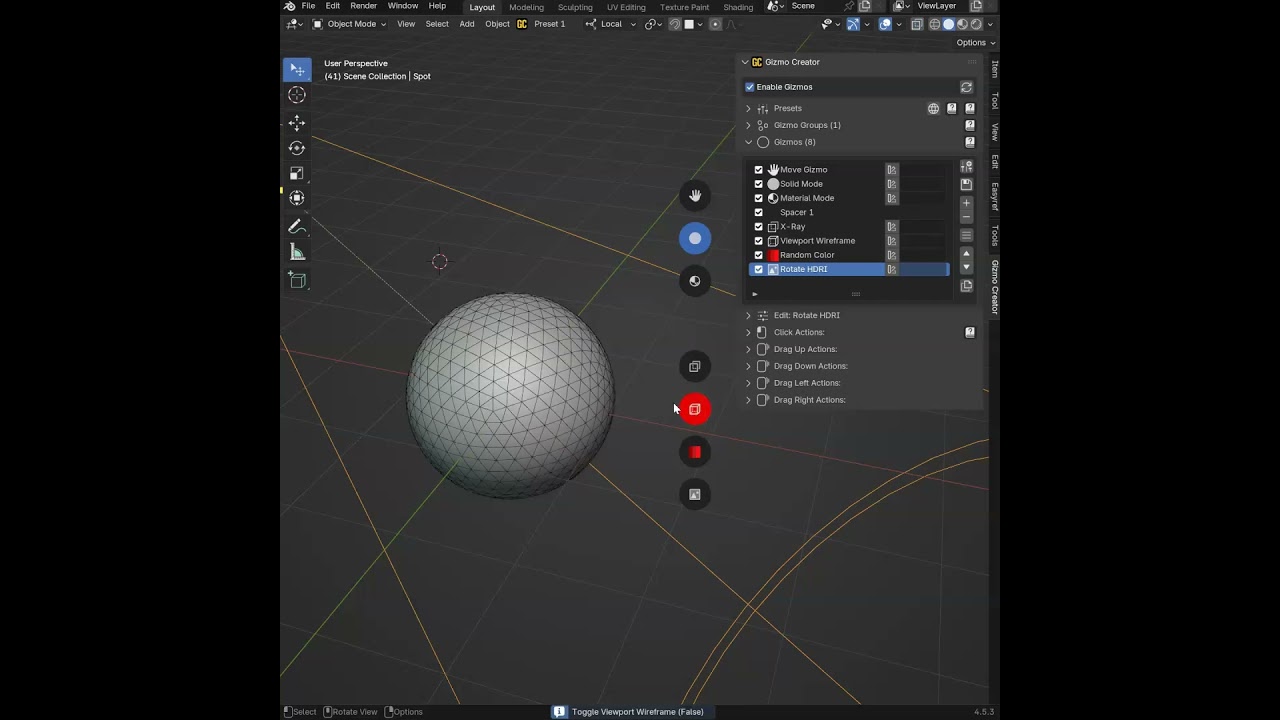 Gizmo Creator for Blender - Make it Easy