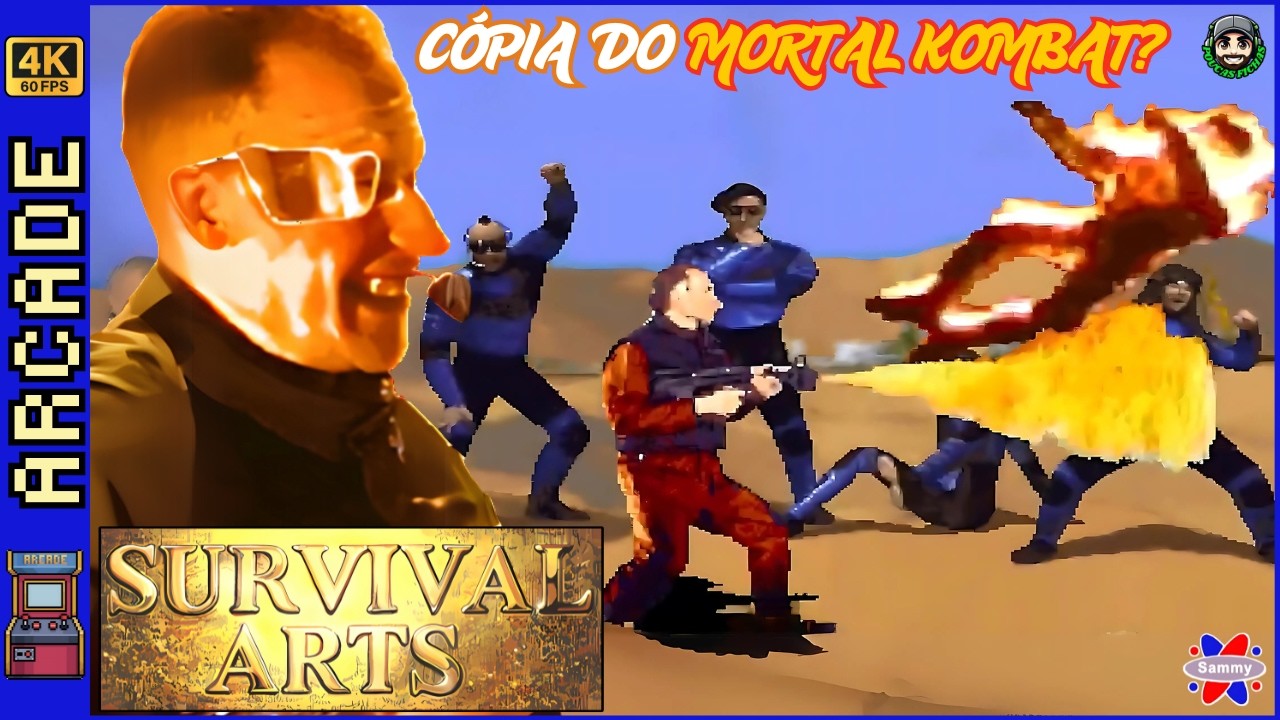 ✅ SURVIVAL ARTS (ARCADE / 1993) MONGO GAMEPLAY / 1CC - 4K HD 60 FPS 🔴