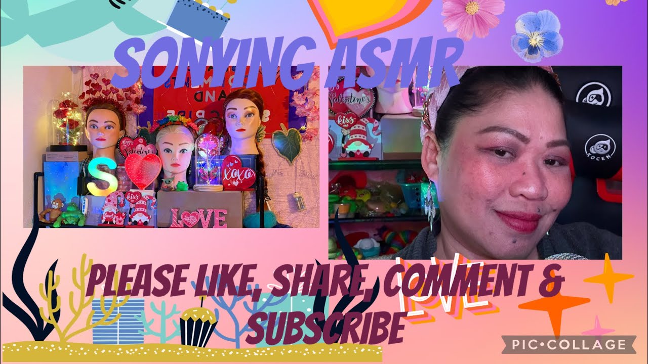 SONYING ASMR is live! ASMR SATISFYING SOUNDS TO RELAX♥️🤩🙏