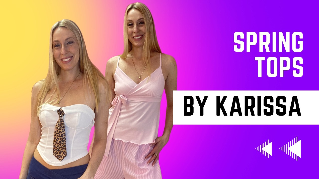 Girlie and cute tops you will want this spring