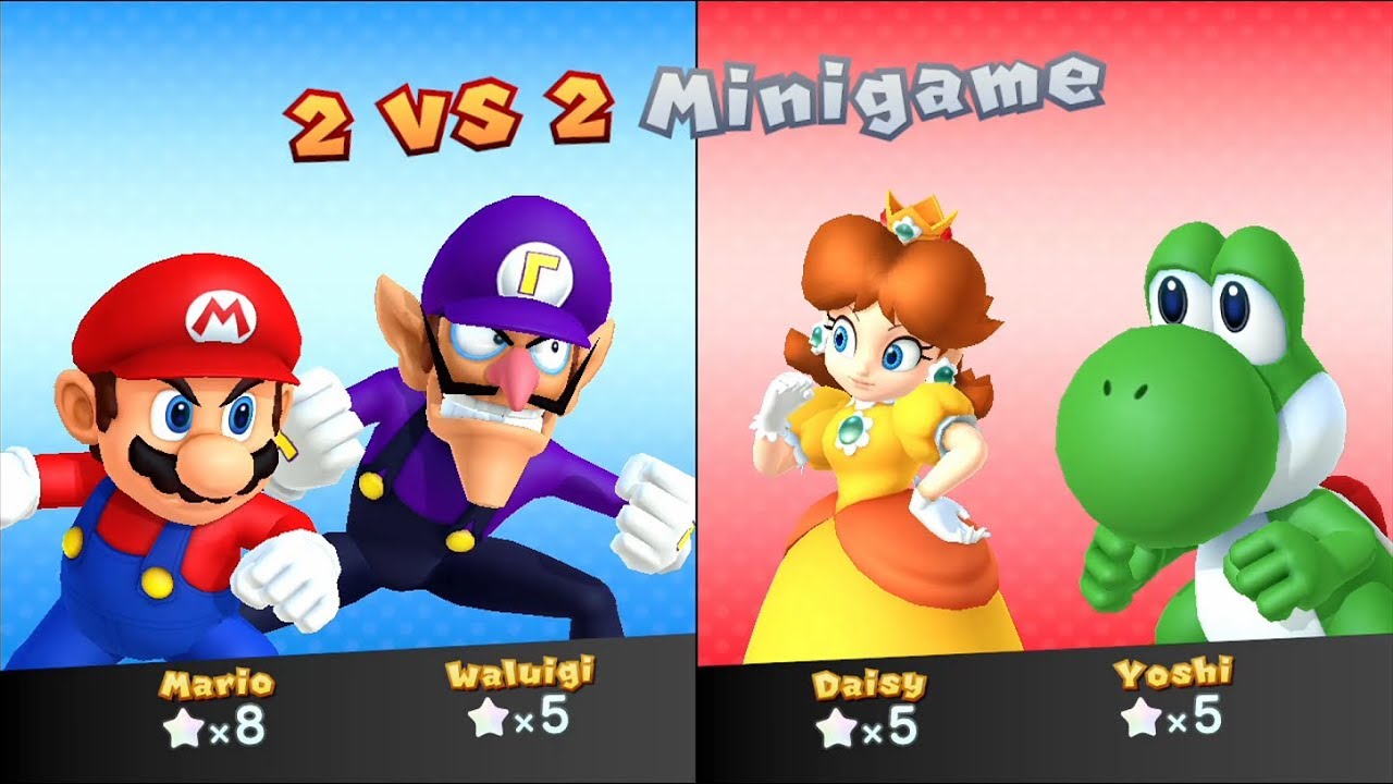 Mario Party 10 - Haunted Trail (Master CPU) Waluigi, Mario Vs. Yoshi, Daisy #269