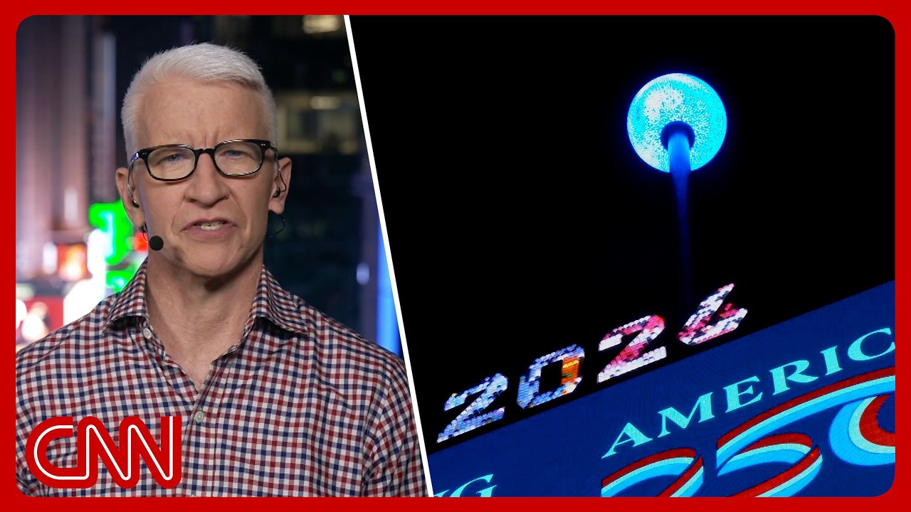 Anderson&rsquo;s message to America & the ball drop for America&rsquo;s 250th