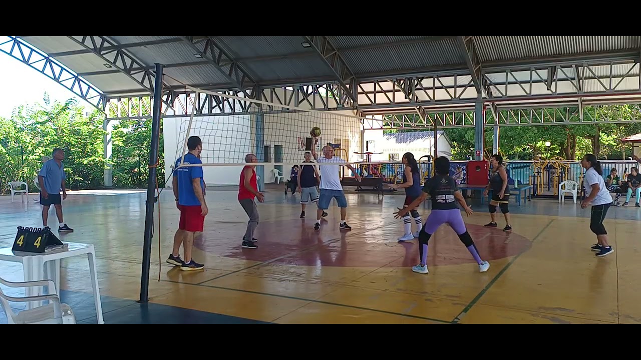 Treino Vôlei Adaptado Misto, Palmas Tocantins 