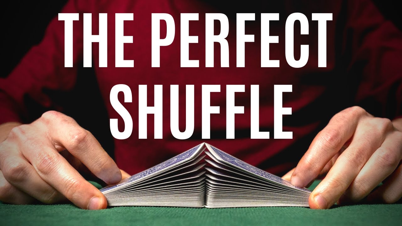 CARD CHEATING Technique: The Perfect Faro Shuffle