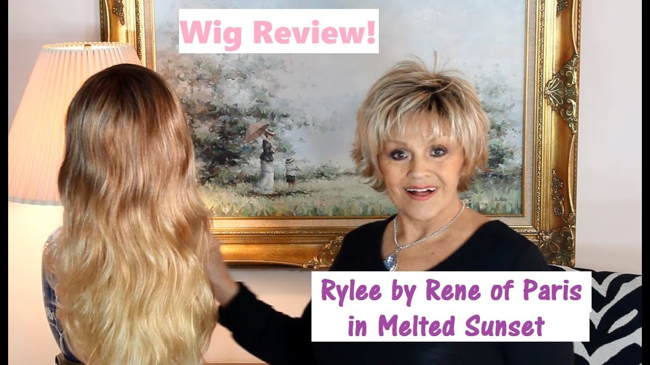 Wig Review:  Rylee by Rene of Paris in Melted Sunset
